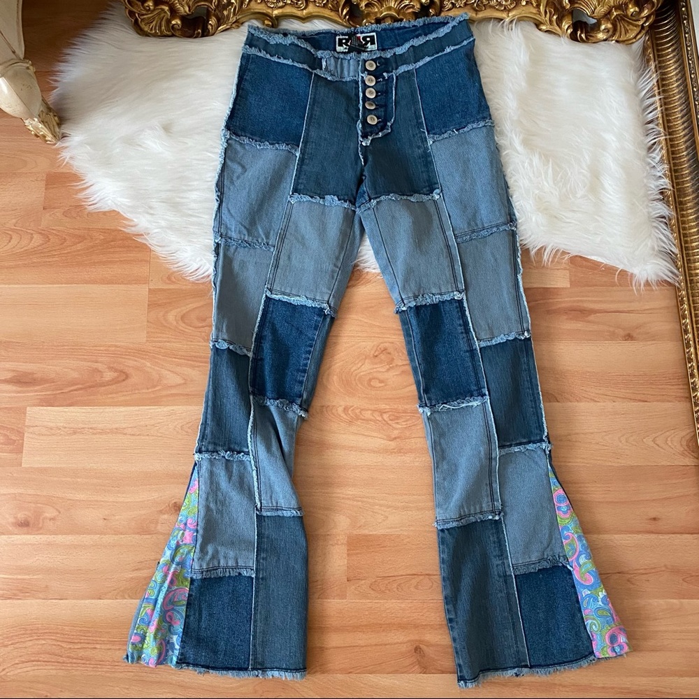 Rave 4 Real Vintage Patchwork Jeans